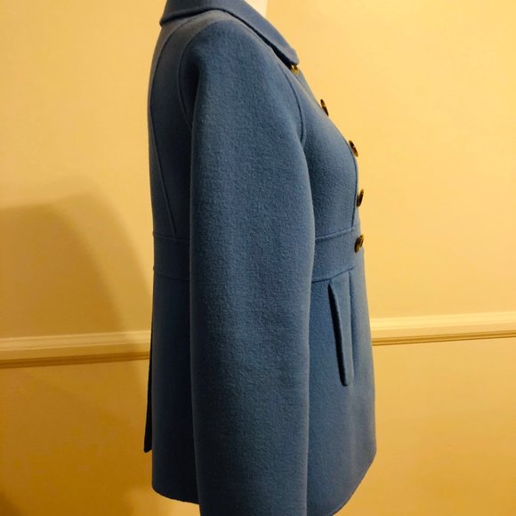 Reneevon of London Blue Wool Jacket Sz4 - Picture 3 of 7